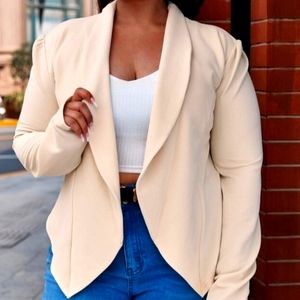 Beige Blazer